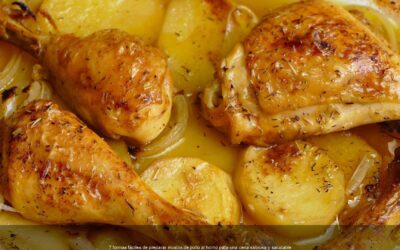 7 formas fáciles de preparar muslos de pollo al horno para una cena sabrosa y saludable