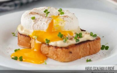 7 recetas de huevo poche para bajar de peso rápidamente