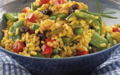 ¡delicioso arroz de verduras: una receta fácil y saludable!