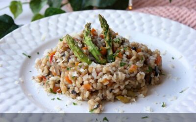 ¡delicioso risotto de verduras! una receta fácil y rápida para preparar