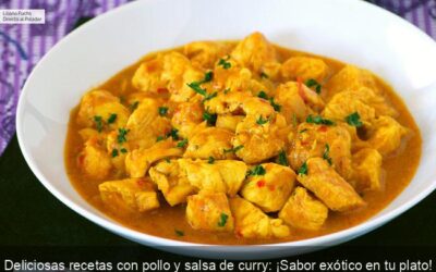 Deliciosas recetas con pollo y salsa de curry: ¡Sabor exótico en tu plato!