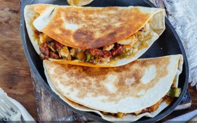 Receta fácil y deliciosa: quesadilla de pollo al estilo mexicano