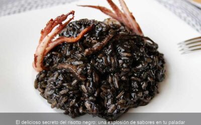 El delicioso secreto del risotto negro: una explosión de sabores en tu paladar