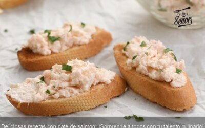 Deliciosas recetas con pate de salmon: ¡Sorprende a todos con tu talento culinario!