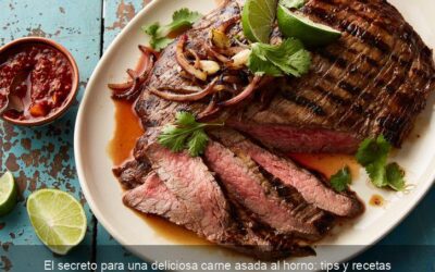 El secreto para una deliciosa carne asada al horno: tips y recetas