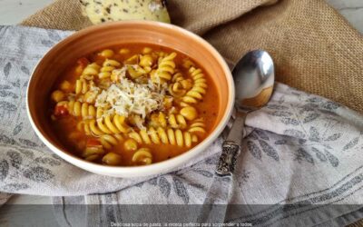 Deliciosa sopa de pasta: la receta perfecta para sorprender a todos
