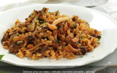 Delicioso arroz con setas y verduras: una receta saludable y sabrosa