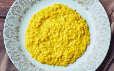 Delicioso y dorado: el secreto del risotto allo zafferano