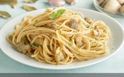 Deliciosa receta: Espaguetis con verduras y gambas para satisfacer tu paladar