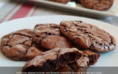 Deliciosas galletas brownie: una tentación irresistible para los amantes de lo dulce